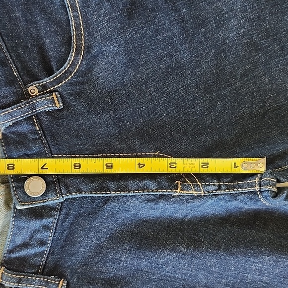 ANTE PRIMA Japan Women's Classic Straight Leg Blue Denim Contemporary Jeans - Picture 4 of 10